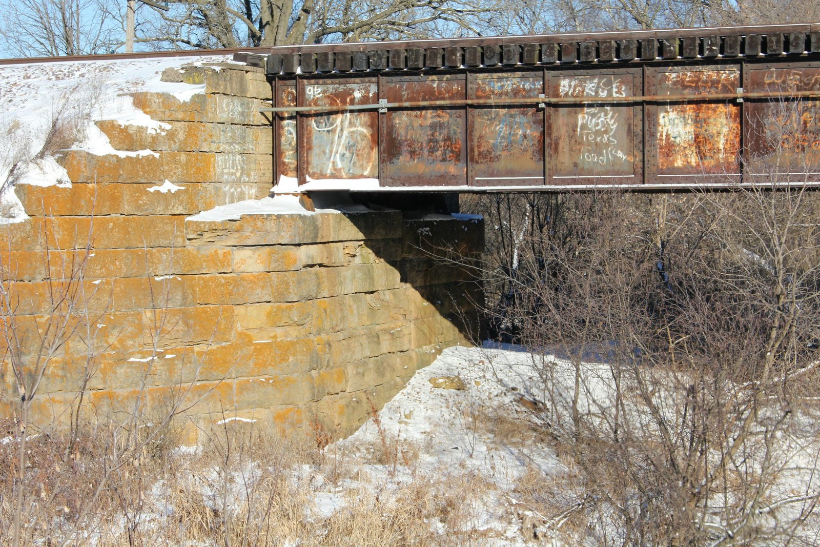 West abutment